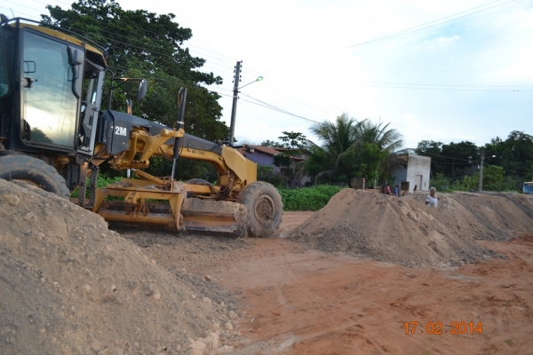 A obra de asfaltamento da PI 331 começa a receber aterro. - Imagem 49