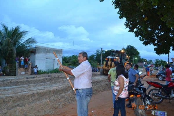 A obra de asfaltamento da PI 331 começa a receber aterro. - Imagem 7