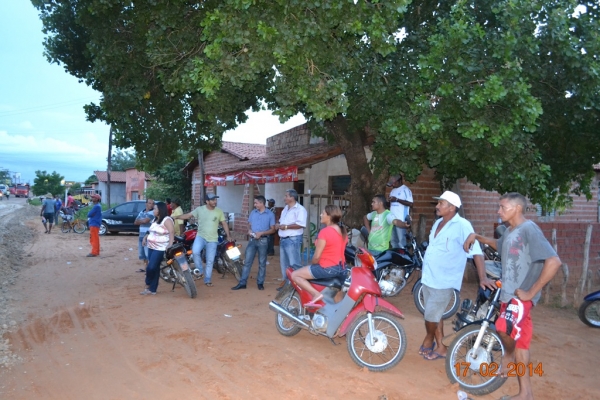 A obra de asfaltamento da PI 331 começa a receber aterro. - Imagem 1