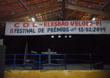 CDL de Elesbão Veloso realiza II festival e sorteia 17 prêmios 