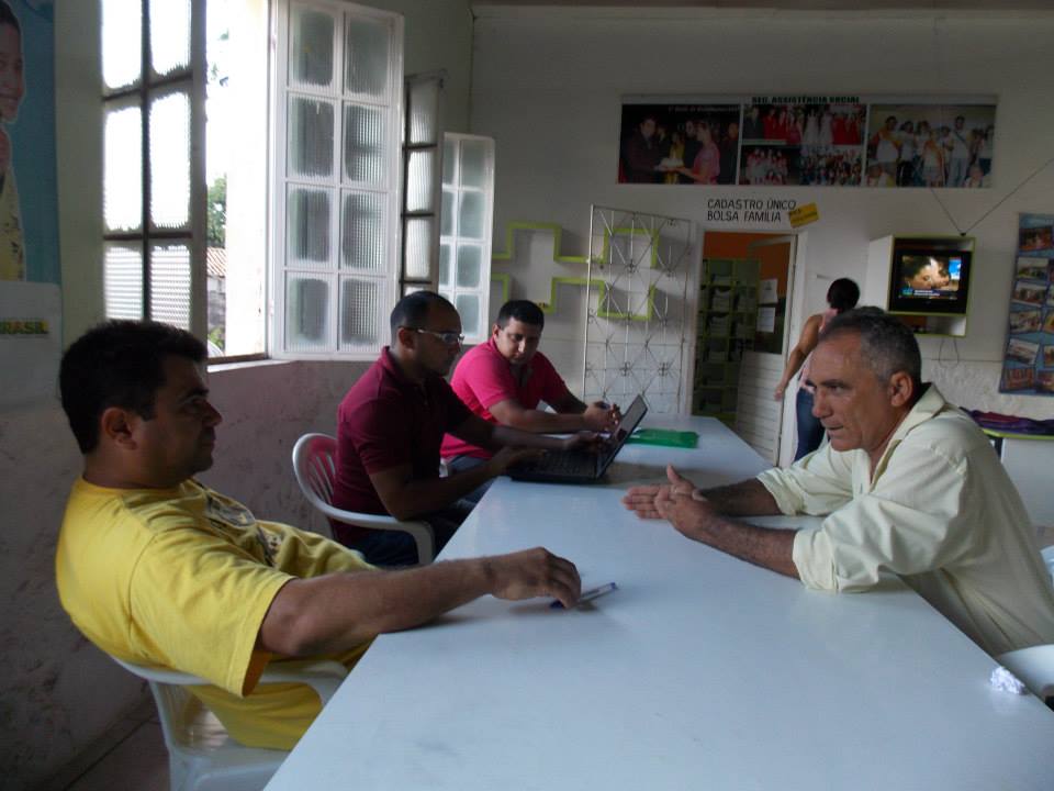 Prefeito Moisés Barbosa recebe produtores do filme Mistérios e Vinganças.