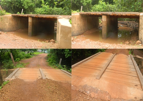 Prefeitura recupera pontes e passagens molhadas na zona rural de Brasileira - Imagem 2