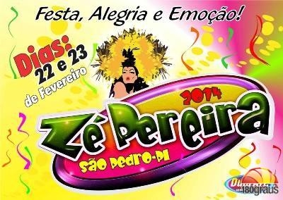São Pedro do Piauí: Zé Pereira 2014, folia e muita alegria na avenida( 22 e 23 de fevereiro) - Imagem 2