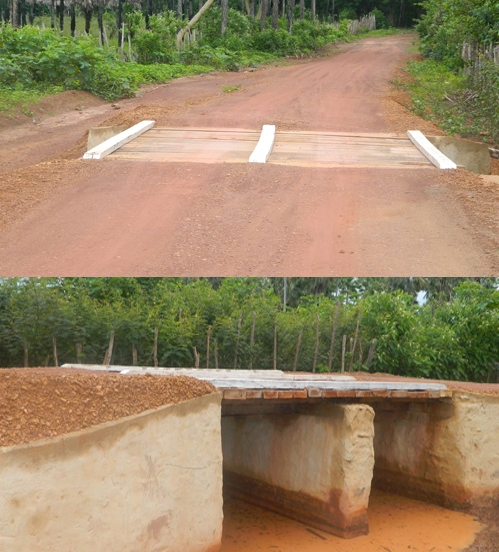 Prefeitura recupera pontes e passagens molhadas na zona rural de Brasileira - Imagem 1