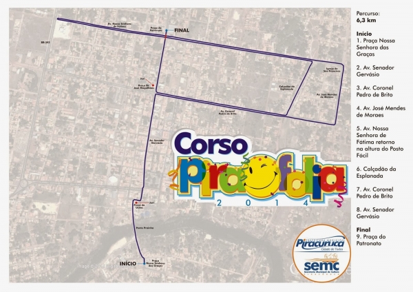 Inscrições para o Corso de Piracuruca encerram dia 24 de fevereiro - Imagem 2