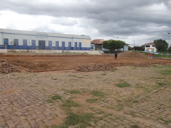 Prefeitura de Santa Rosa realiza obra para melhorar estrutura no centro da cidade - Imagem 1