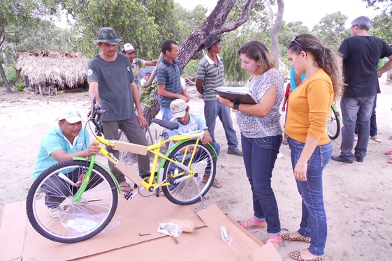 Prefeita  Claudia lobo inicia entrega  de Bicicletas para alunos do município de currais - Imagem 32