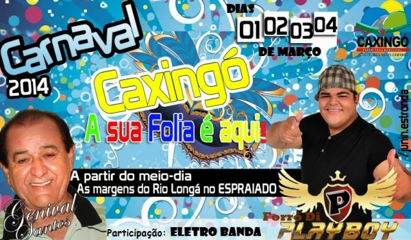 Carnaval de Caxingó terá quatro matinês e promete ser o melhor da região - Imagem 1