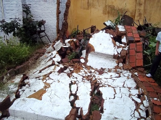 Em Agricolândia forte chuva derruba muro de Escola - Imagem 5