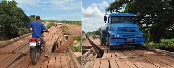 Padre pede que MP interdite a ponte sobre o Rio Canindé - Imagem 2