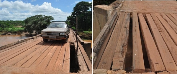 Padre pede que MP interdite a ponte sobre o Rio Canindé - Imagem 2