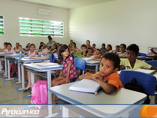 Abertura do ano letivo de 2014 das escolas da rede municipal de Piracuruca