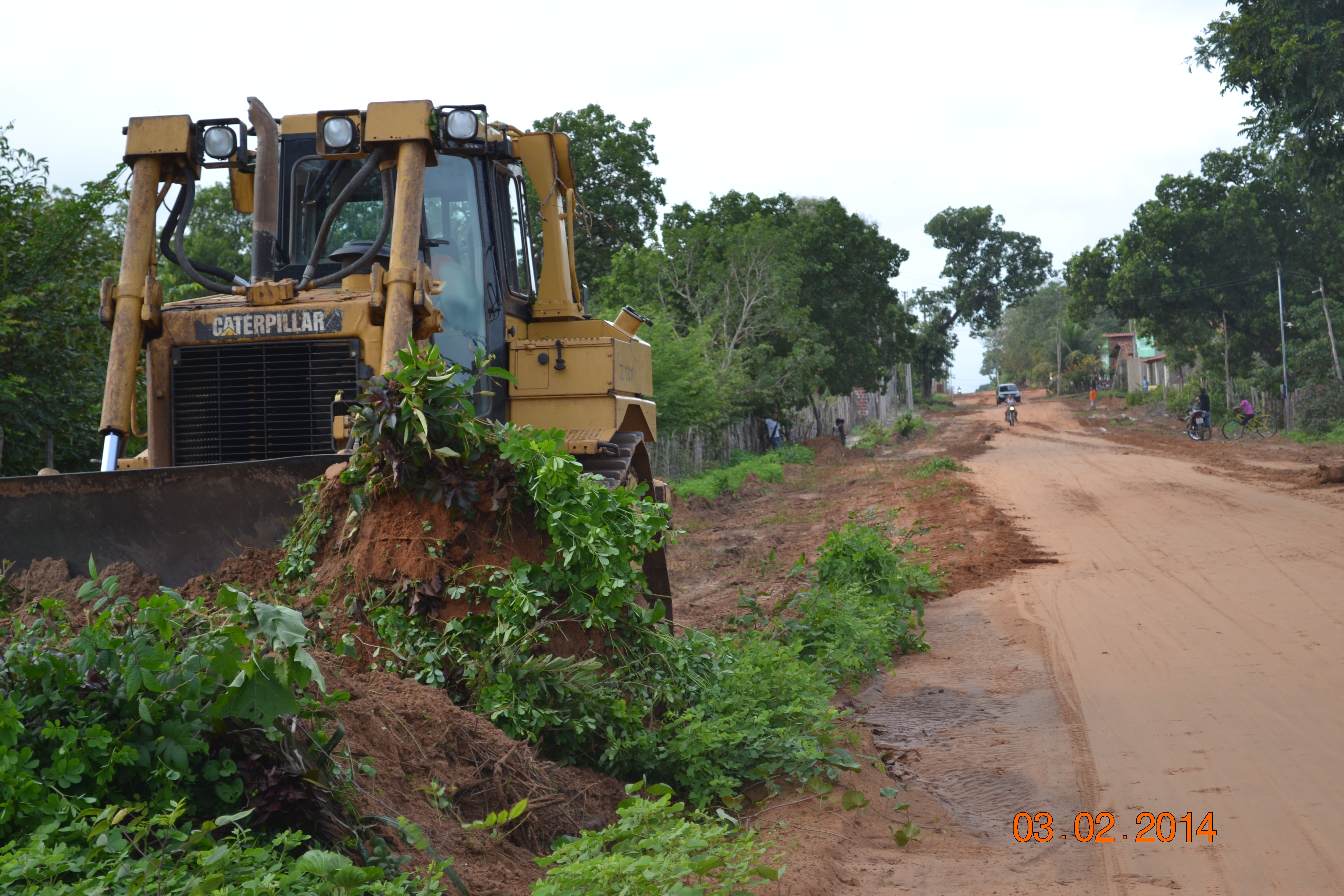 Começou a obra de asfaltamento da PI 331