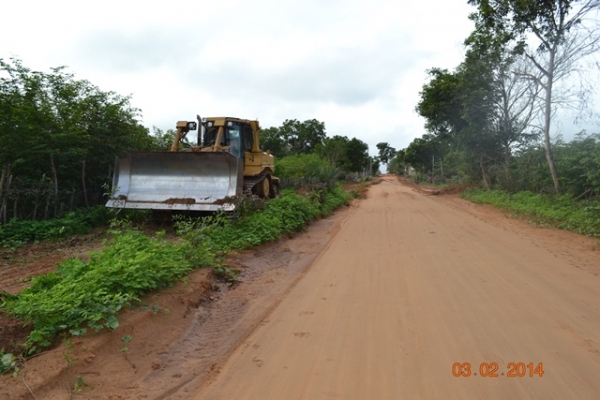 Começou a obra de asfaltamento da PI 331 - Imagem 15
