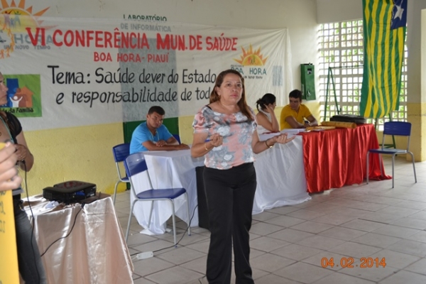 Secretaria de Saúde de Boa Hora realiza VI Conferência Municipal de Saúde - Imagem 1