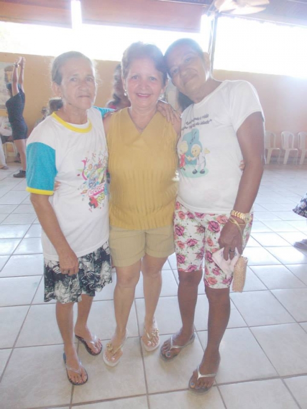 Atividades com os idosos do Grupo na Flor da Idade. - Imagem 1