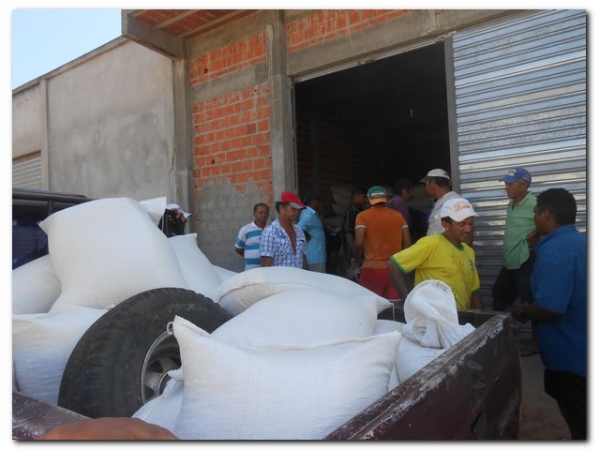 Secretaria Municipal de Agricultura em parceria com a CONAB distribui 106,5 toneladas de Milho para pecuaristas de Inhuma.  - Imagem 6