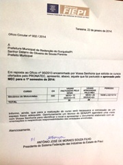 Redenção do Gurguéia receberá neste ano de 2014 curso de Mecânica de Motos 