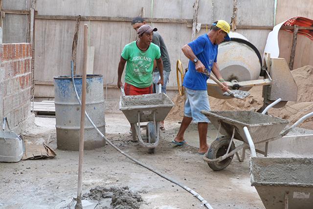 Obra do Mercado Público de Cocal ja está bem adiantada