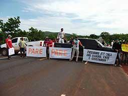 População de Domingos Mourão irá voltar à BR 222 nos próximos dias.