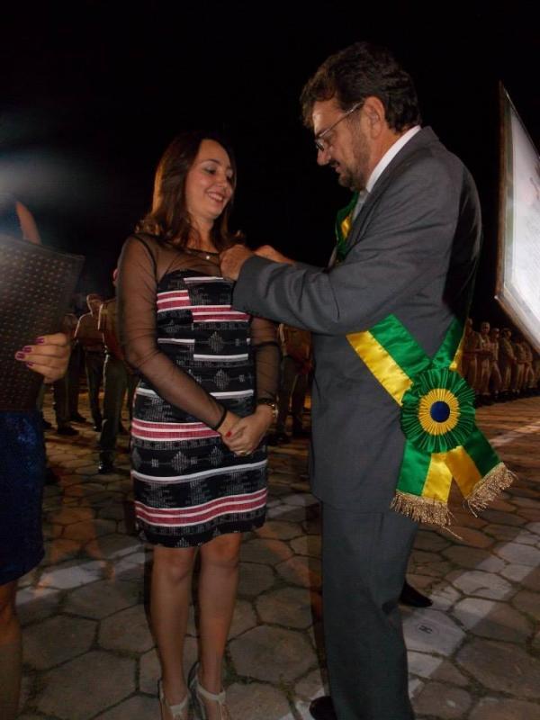 Primeira dama Lindyane Batista e Supervisor de Ensino Werbety Ney são condecorados com Medalha Mérito Renascenças em comemoração aos 191 anos da batal - Imagem 12