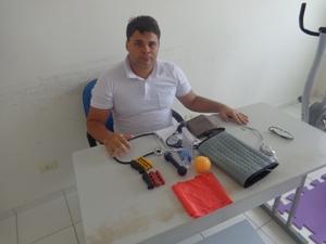 Inauguração da clinica de fisioterapia do municipio de Arraial - PI.