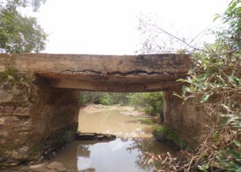 Ponte da Salgada está interditada há quase dois meses