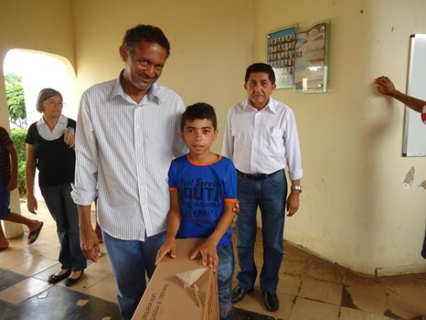 Prefeito Dr.Zé Maria faz entrega de Bicicletas aos Alunos do Interior - Imagem 27