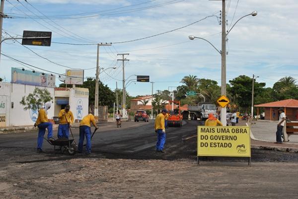 Obras de pavimentação são iniciadas em várias ruas no centro do município de Cocal - Imagem 4