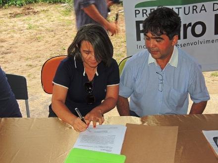Prefeitura de Pedro II e INCRA firmam parcerias para construção de estradas