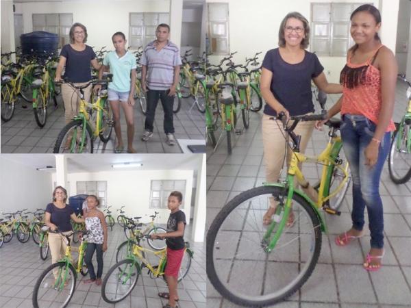 Estudantes de Francinópolis recebem bicicletas do Programa Pedala Piauí - Imagem 5