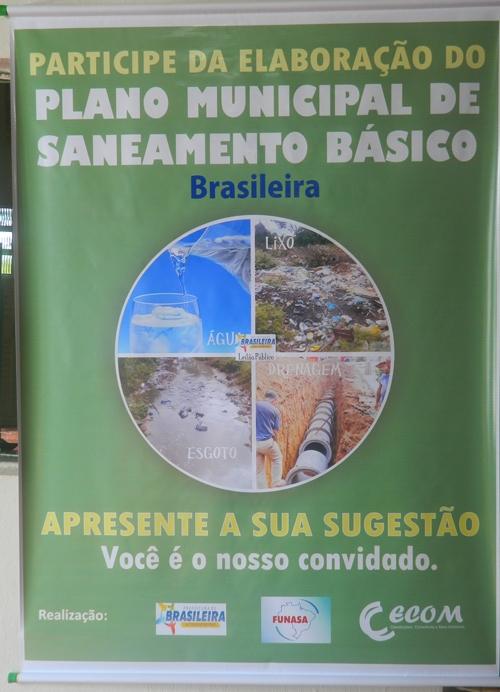 Saneamento Básico foi debatido durante lançamento do PMSB de Brasileira - Imagem 2