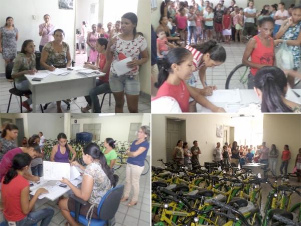 Estudantes de Francinópolis recebem bicicletas do Programa Pedala Piauí - Imagem 1