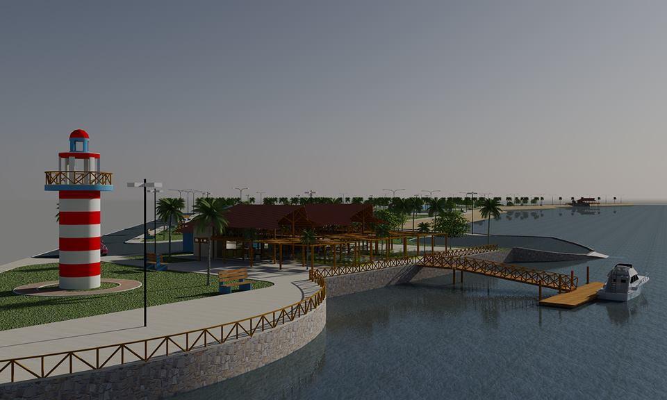 Confira a maquete do projeto Orla do Rio Marataoan