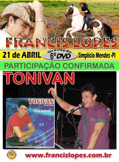 Hoje !!! Gravação do 6º DVD de Francis Lopes - Imagem 10