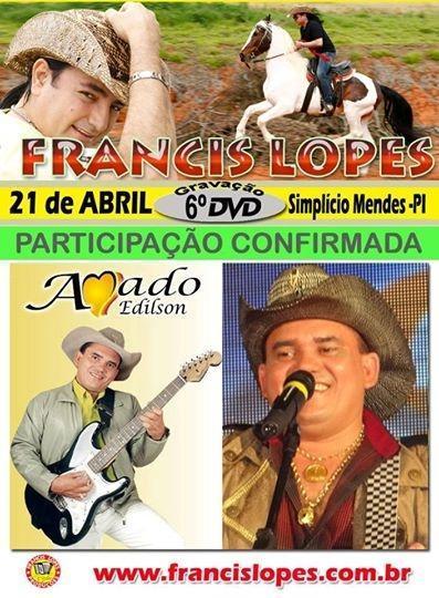 Hoje !!! Gravação do 6º DVD de Francis Lopes - Imagem 7