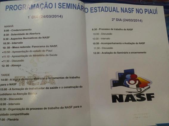 Equipe da Saúde de São Félix participa do I Seminário Estadual Nasf do Piauí - Imagem 4