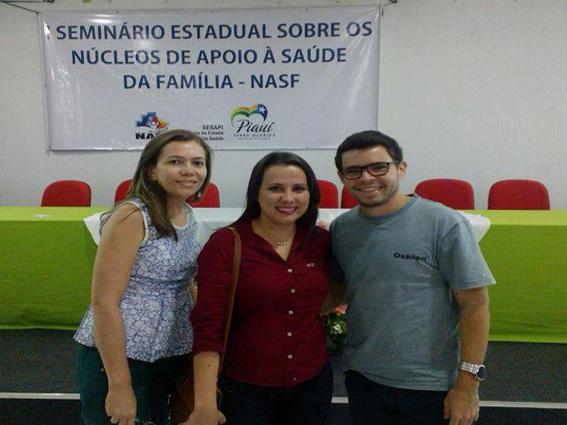 Equipe da Saúde de São Félix participa do I Seminário Estadual Nasf do Piauí