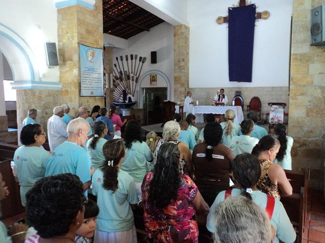 Centro de Idosos celebra aniversariantes com missa em ação de graças