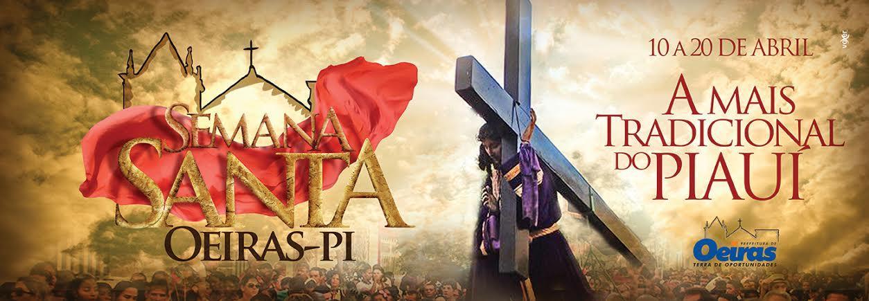 Prefeitura de Oeiras divulga a programação cultural da Semana Santa 