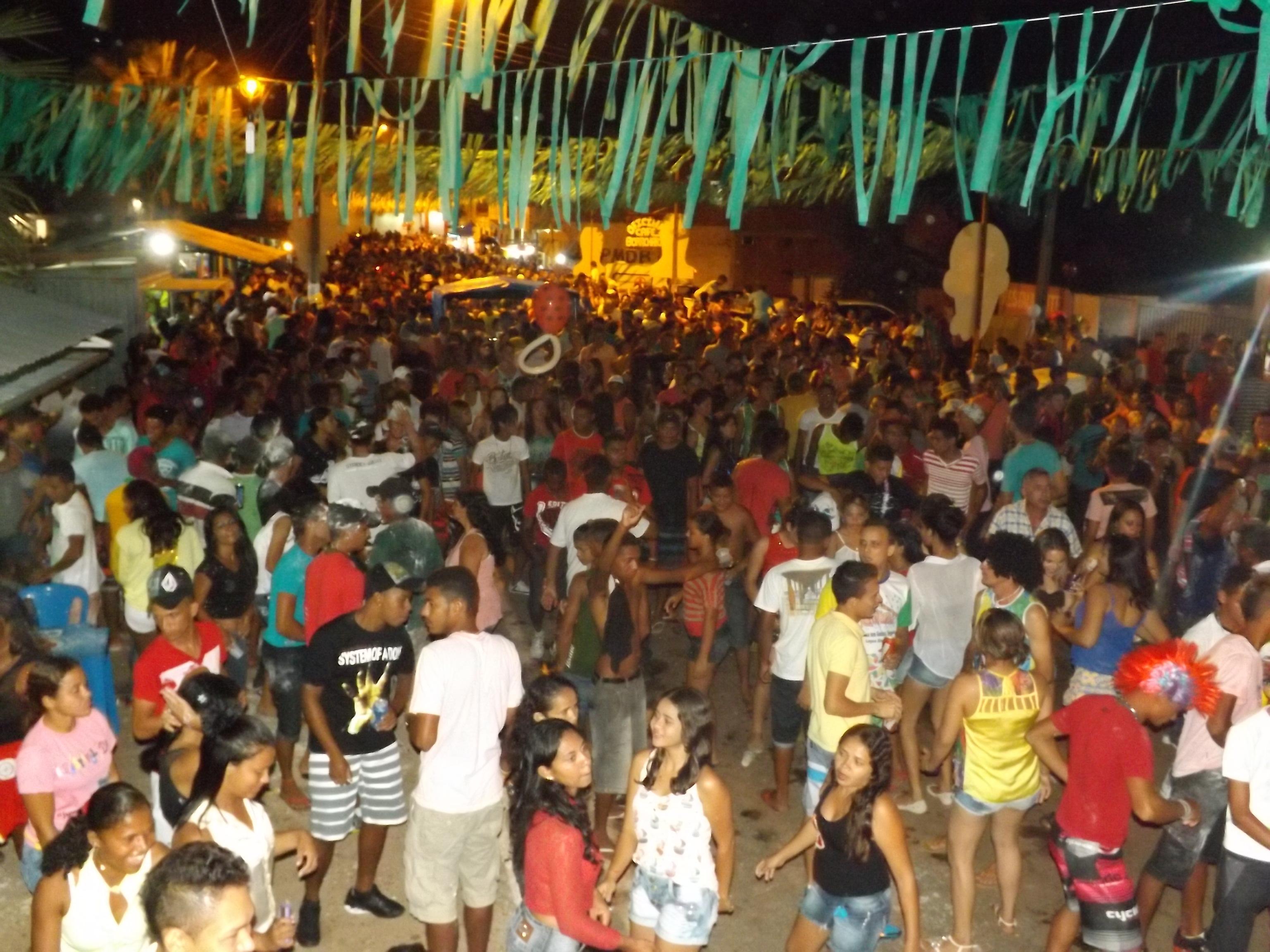 Primeiro Dia de Carnaval em Lagoa Alegre