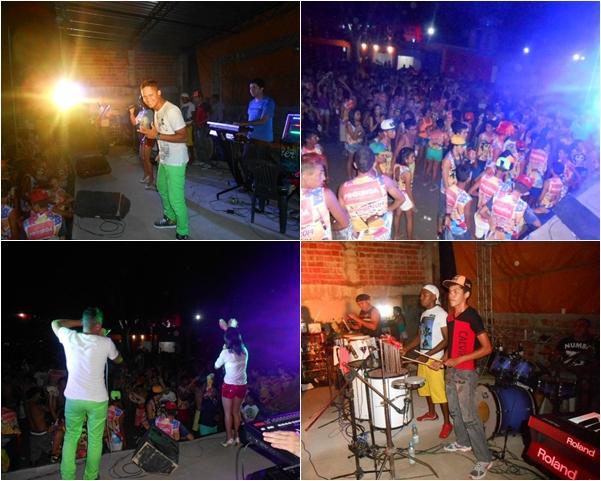 Banda Pileke Show agitou os foliões no carnaval de São Bernardo no Maranhão