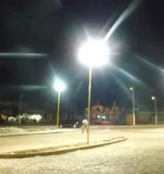 Nova iluminação na Praça Dom Expedito Lopes