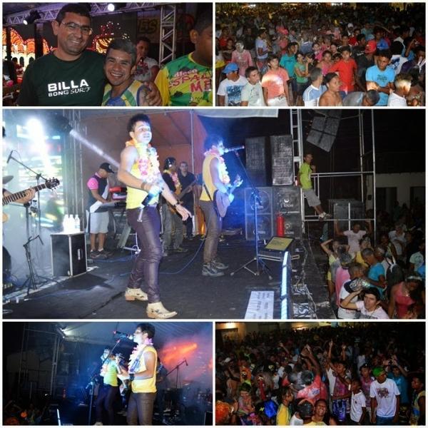 Por Acaso e Waldo e Felipe levantaram a galera na 1ª noite do carnaval de Buriti dos Lopes - Imagem 11