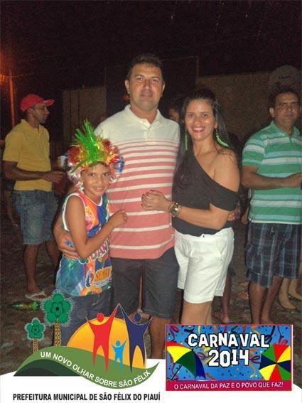Animação tomou conta da terceira noite de carnaval em São Félix/PI - Imagem 20
