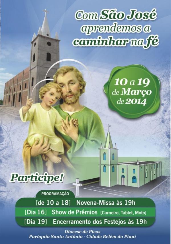 Belém celebra de 10 a 19 de março a festa do padroeiro São José. Veja a programação! - Imagem 1