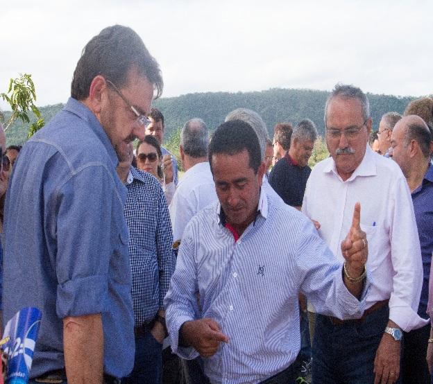 Prefeito de Fronteiras recebe Governador do Estado e comitiva