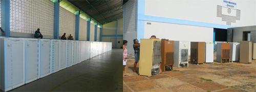 Eletrobrás realizou mais uma etapa de troca de geladeiras e lâmpadas em Brasileira - Imagem 1