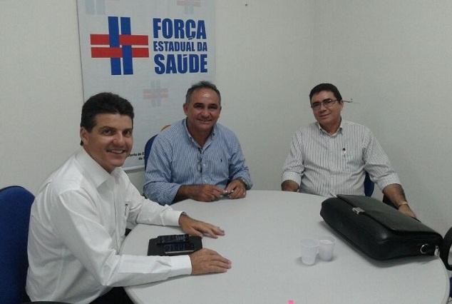 Na luta pela reabertura do hospital de Buriti dos Lopes, Bernildo Val se reúne com secretário de Saúde do PI