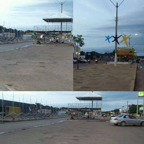 Prefeitura inicia montagem de camarotes para a Micareta